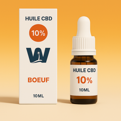 10% CBD Full Spectrum Öl für Hunde (Rind)