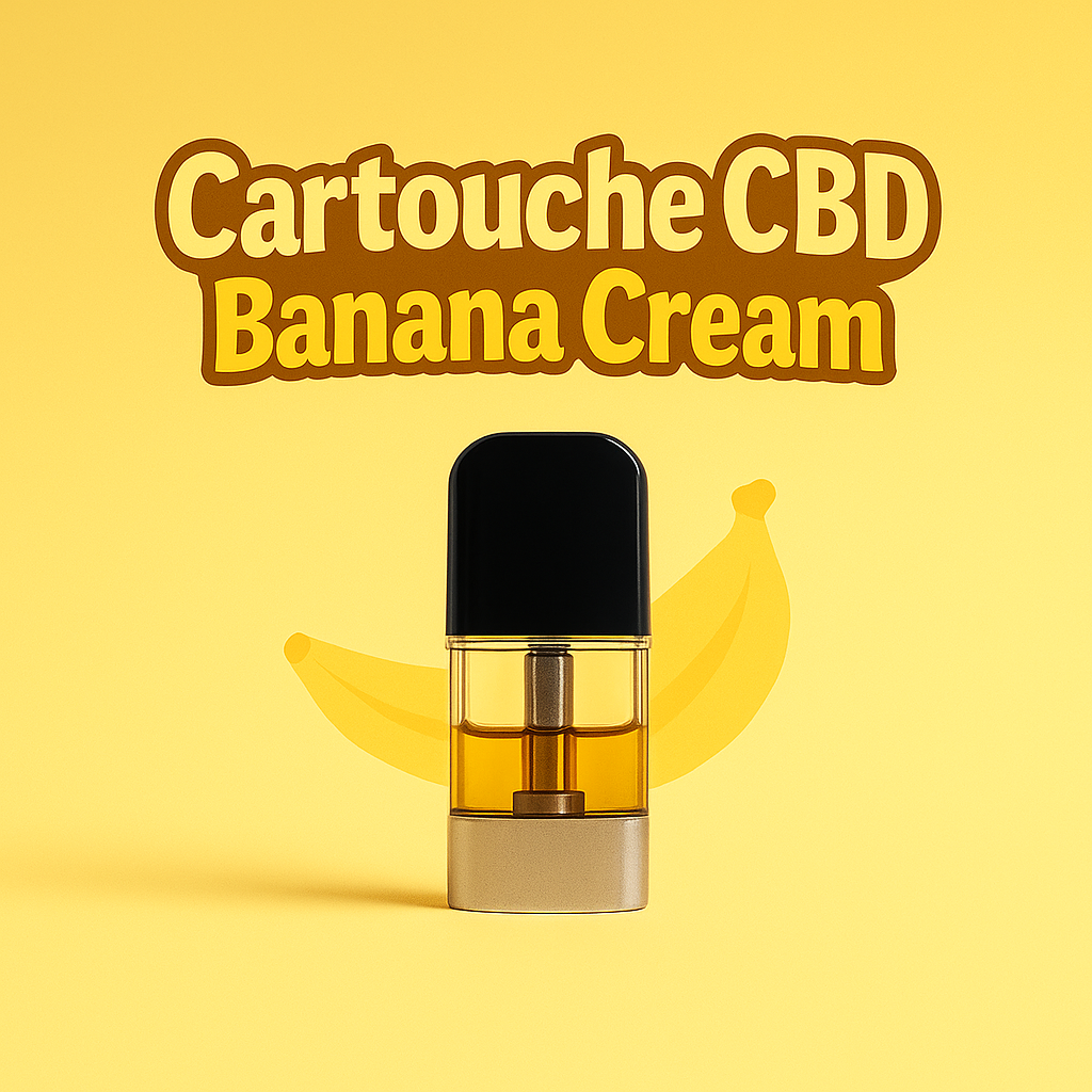 CBD-Patrone Banana Cream