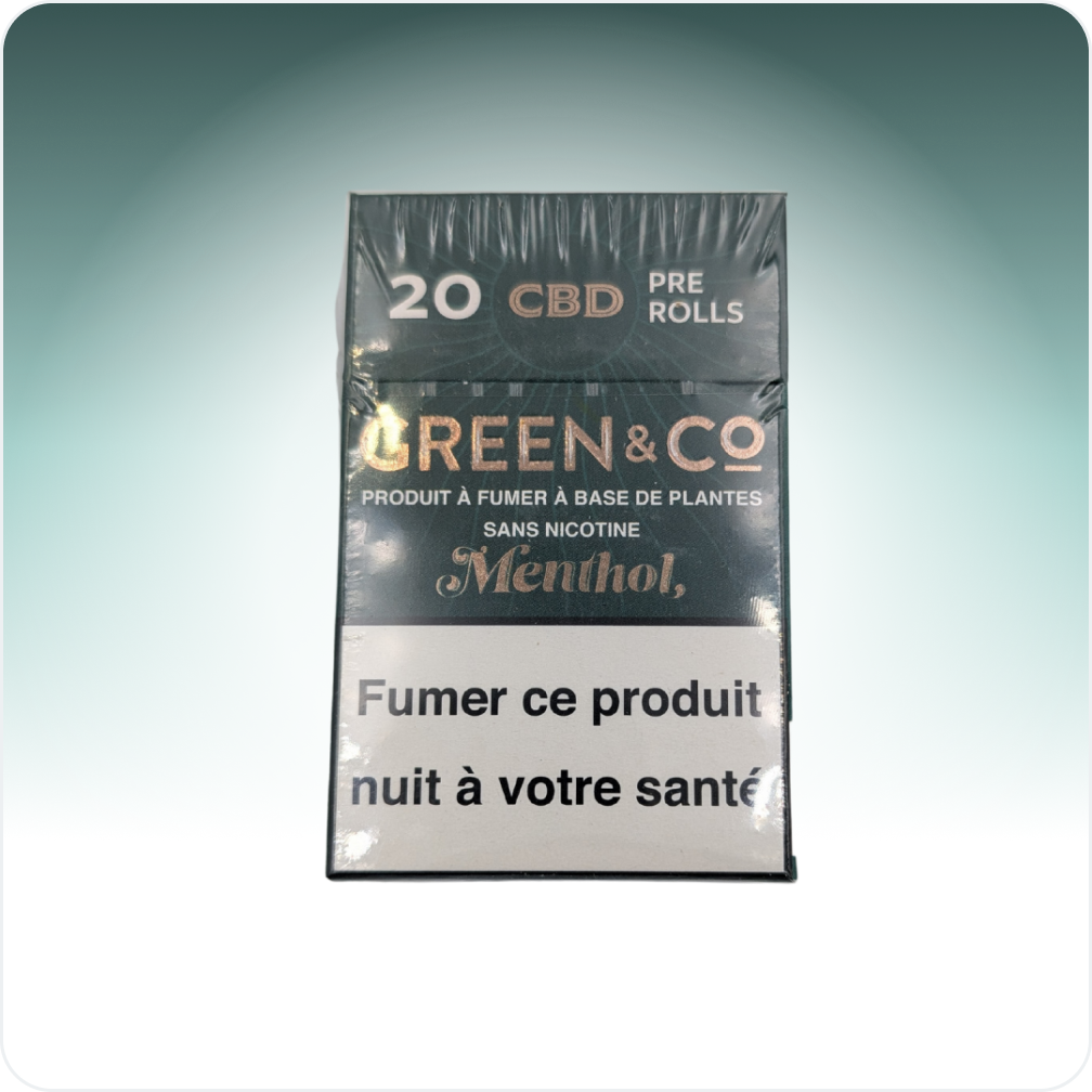 Menthol CBD-Zigaretten
