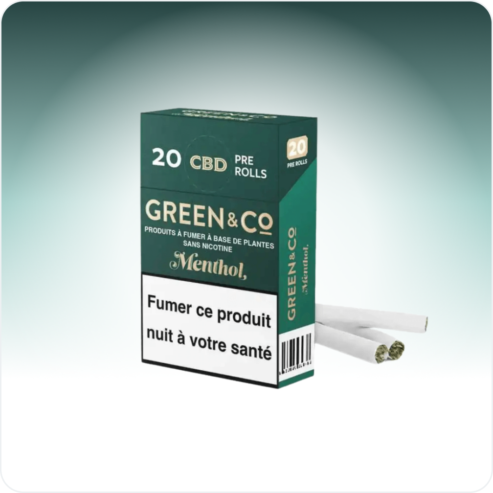 Menthol CBD-Zigaretten