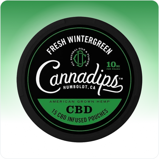 Pouches 10mg CBD - Wintergrün