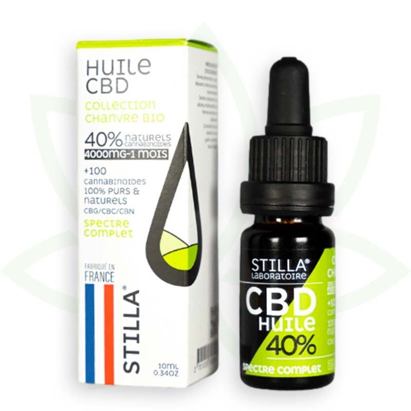 cbd-öl hanf 40 prozent 10ml full spectrum stilla france mafrenchweed 10