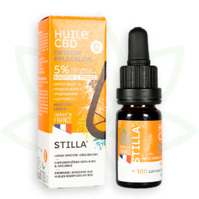 CBD-Öl Entspannung Entspannung 5 Prozent 10 ml breites Spektrum Stilla Frankreich Mafrenchweed 2