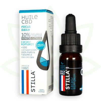 cbd-Öl focus daily 10 Prozent 10ml full spectrum stilla france mafrenchweed 2