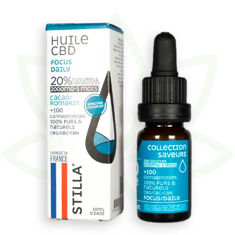 cbd-Öl focus daily 20 Prozent 10ml full spectrum stilla france mafrenchweed 6