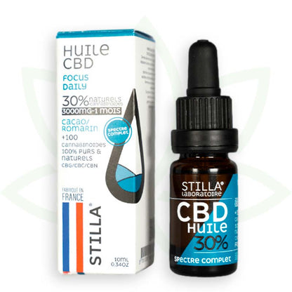 cbd-Öl focus daily 30 Prozent 10ml full spectrum stilla france mafrenchweed 7