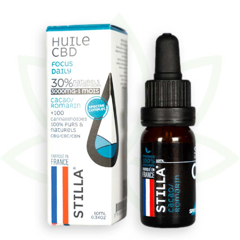 cbd-Öl focus daily 30 Prozent 10ml full spectrum stilla france mafrenchweed 8