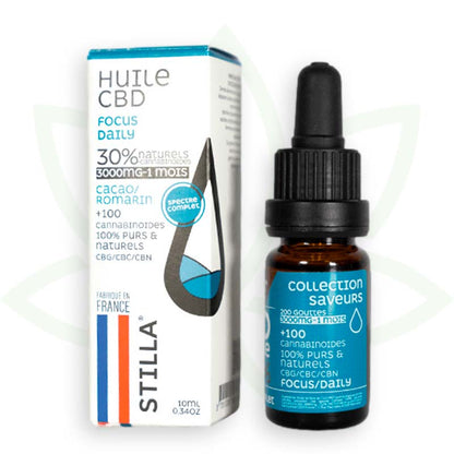 cbd-Öl focus daily 30 Prozent 10ml full spectrum stilla france mafrenchweed 9