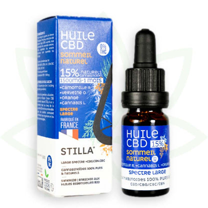 cbd-öl natürlicher schlaf 15 prozent 10ml broad spectrum stilla france mafrenchweed 4