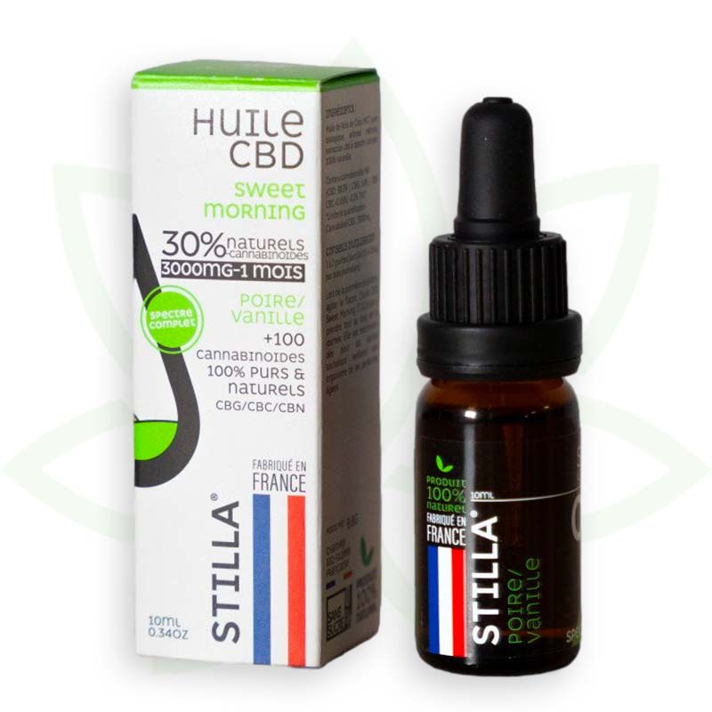 cbd-öl sweet morning 30 prozent 10ml full spectrum stilla france mafrenchweed 8