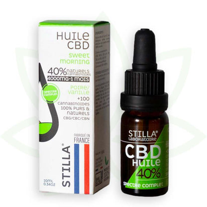 cbd-öl sweet morning 40 Prozent 10ml full spectrum stilla france mafrenchweed 10